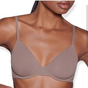 SKIMS Mauve Seamless Bra